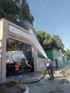 Gönen Belediyesinden Bayram Öncesi Mezarlık Temizliği