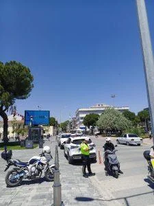 Gönen Emniyeti Bayramda Teyakkuzda