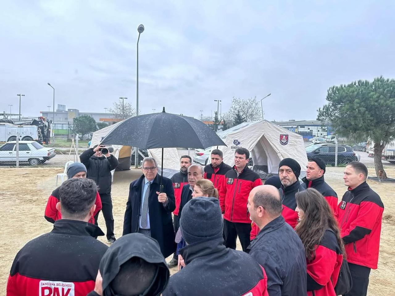 Iğdır’dakine benzer görüntü Bandırma’da yaşandı