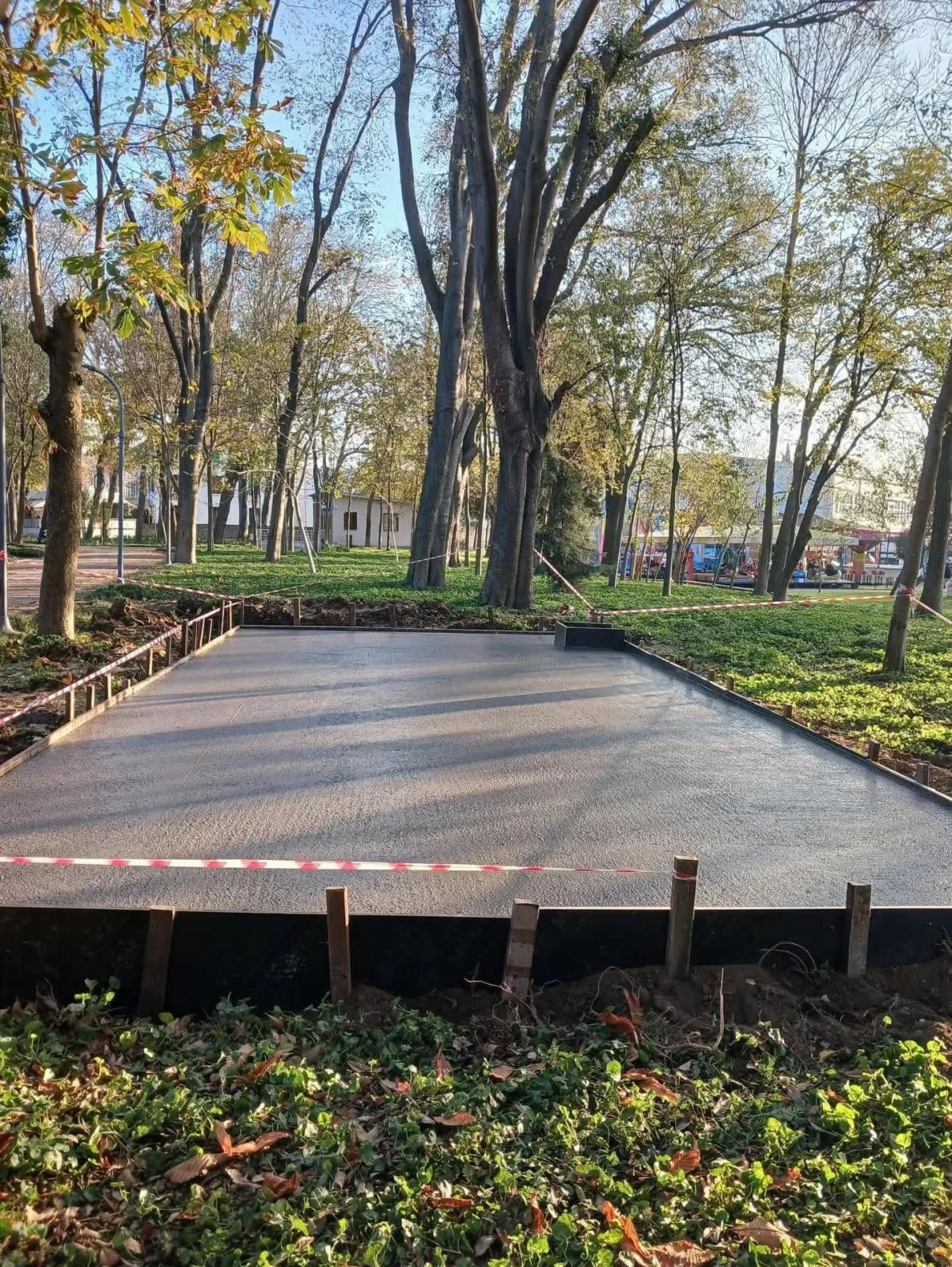 Şehir Parkı’nda tartışma yaratan tuvalet çalışması