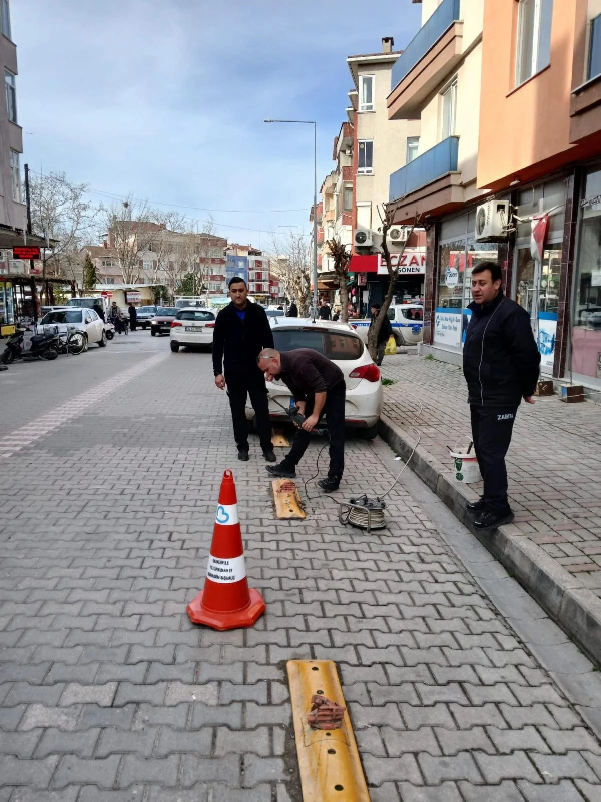 Trafik güvenliği için zabıta sahada